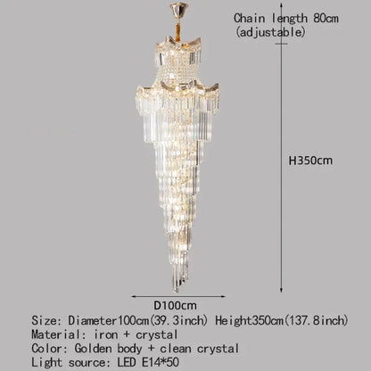 Crystal Signature Chandelier | Living Room Home Lighting