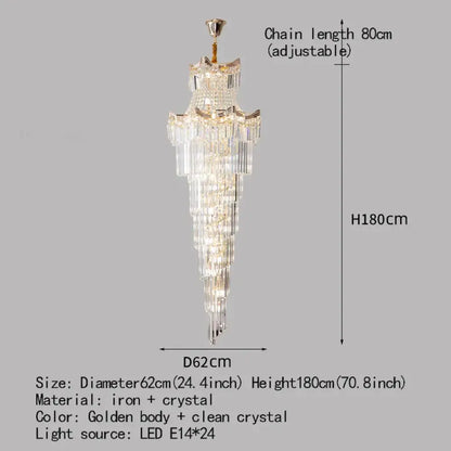 Crystal Signature Chandelier | Living Room Home Lighting