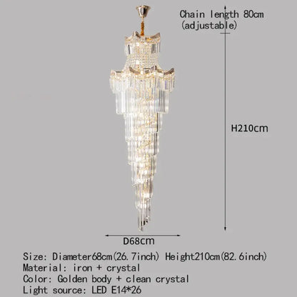 Crystal Signature Chandelier | Living Room Home Lighting