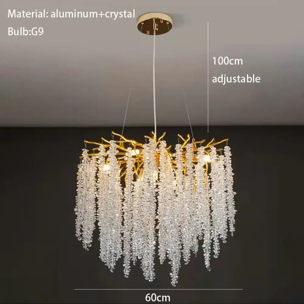 Crystal Wall Sconce | Modern Bedroom &amp; Hallway Lighting