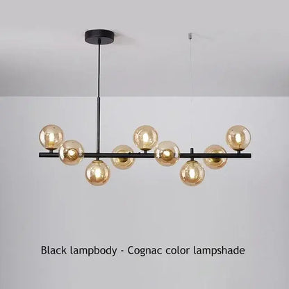 Warm Glass Ball Pendant