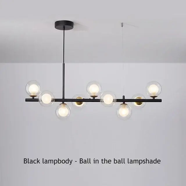 Warm Glass Ball Pendant