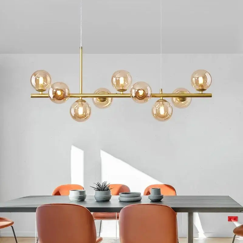 Warm Glass Ball Pendant