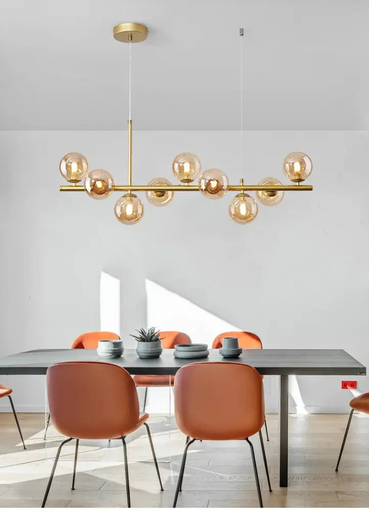 Warm Glass Ball Pendant