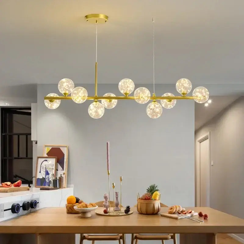 Warm Glass Ball Pendant