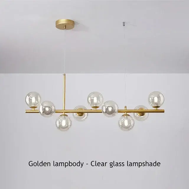 Warm Glass Ball Pendant