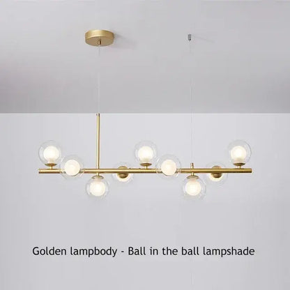 Warm Glass Ball Pendant