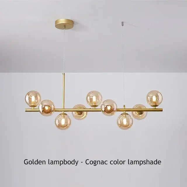 Warm Glass Ball Pendant