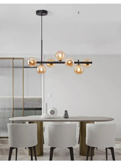 Warm Glass Ball Pendant
