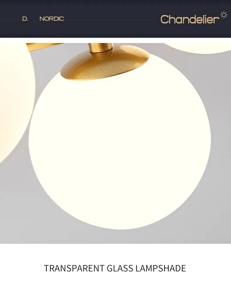 Warm Glass Ball Pendant