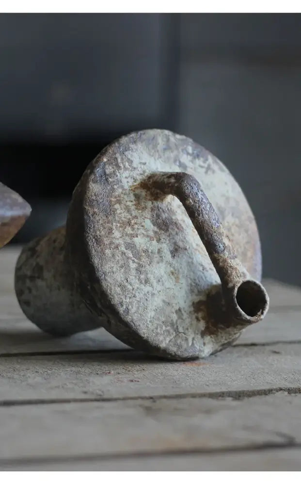 Brown Gray Ceramic Vase Set