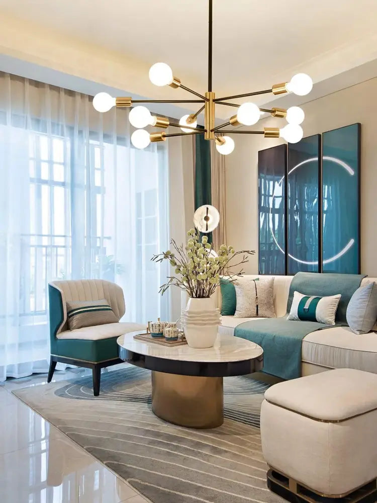 Black Magic Bean Chandelier