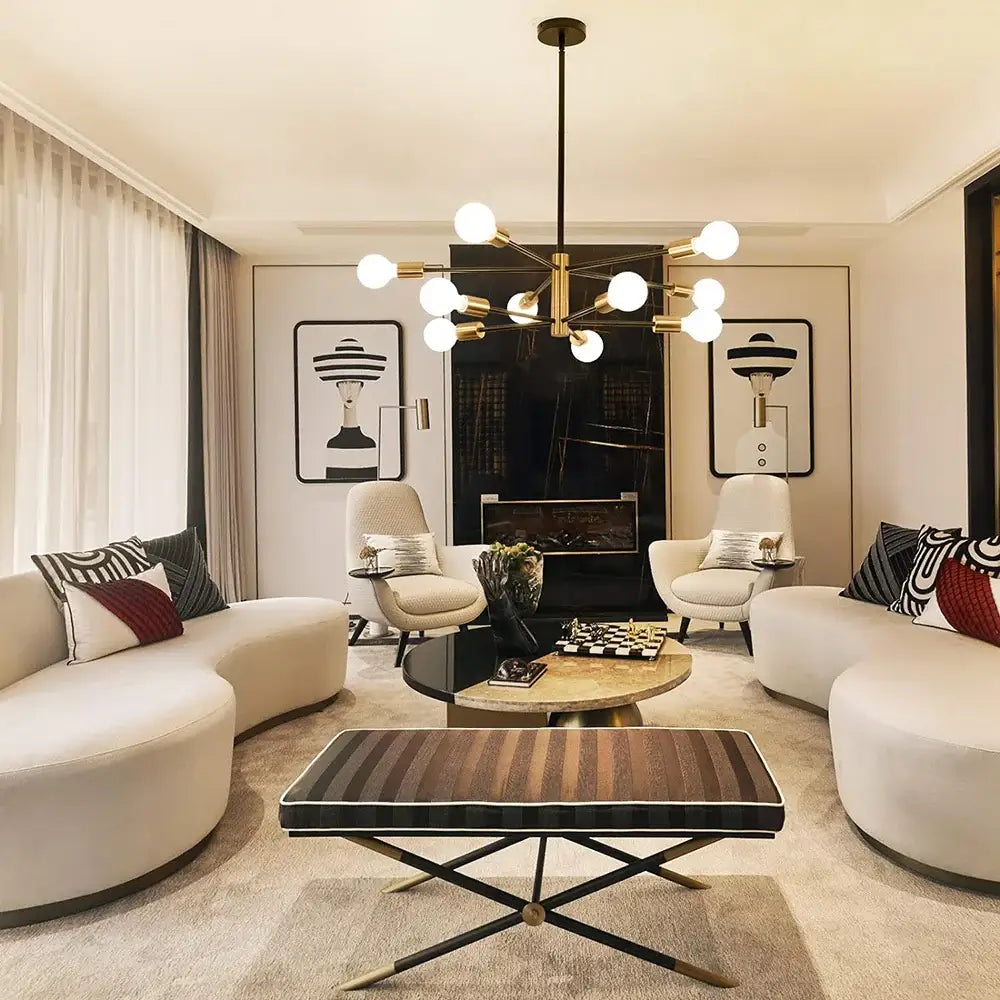 Black Magic Bean Chandelier