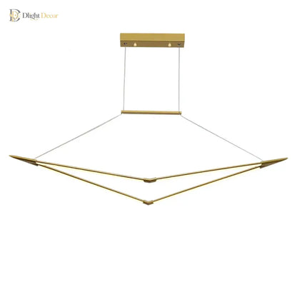 Dimmable Gold Black Chandelier | Kitchen Island Lighting