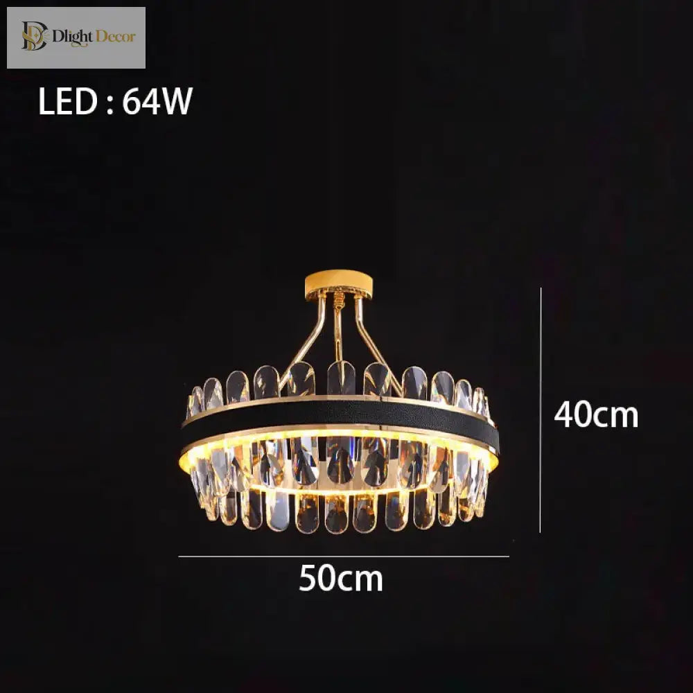 Dimmable LED Crystal Chandelier | Dining Room Lighting