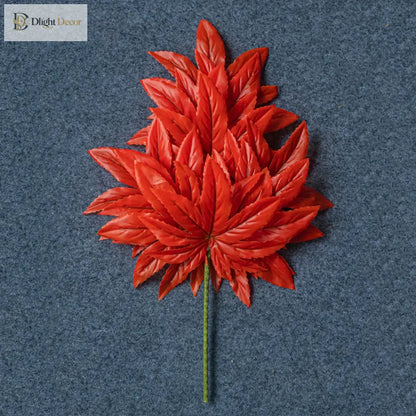 Dlight Decor 43cm Autumn Maple Leaf Branch for Fall Display