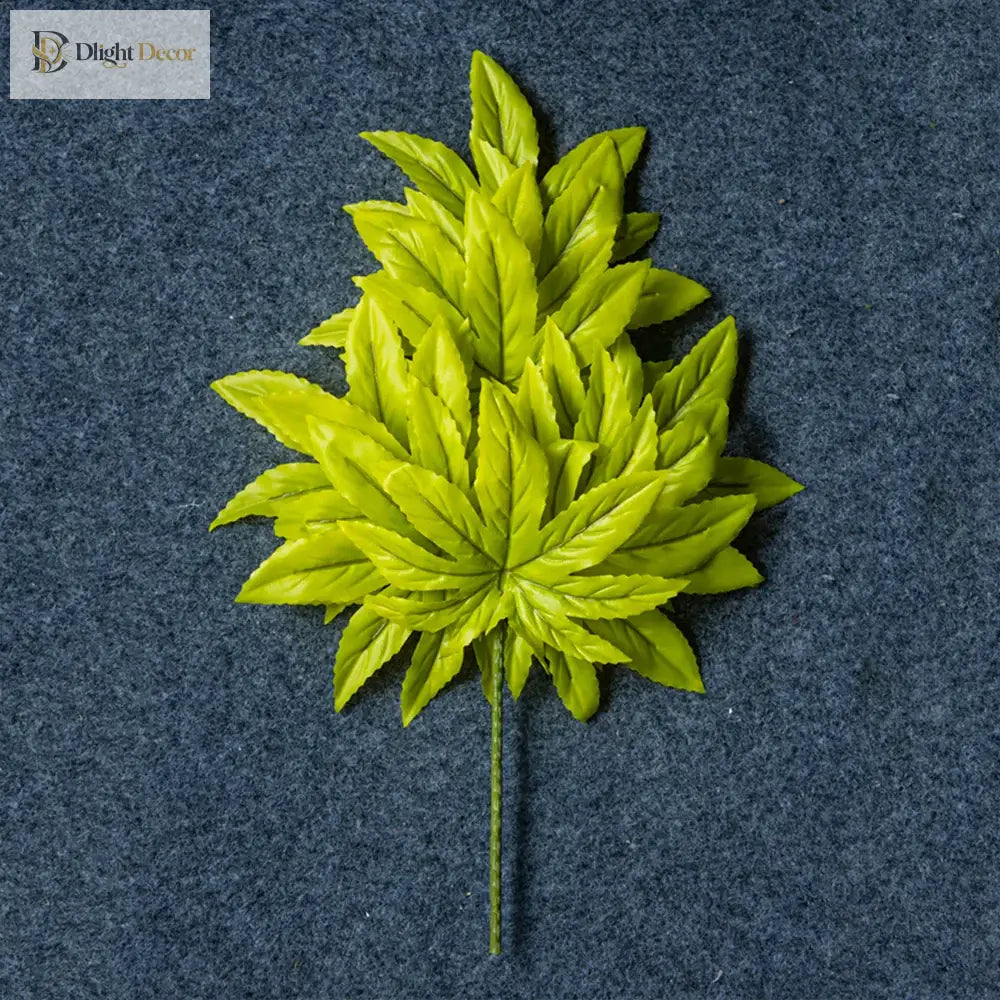 Dlight Decor 43cm Autumn Maple Leaf Branch for Fall Display