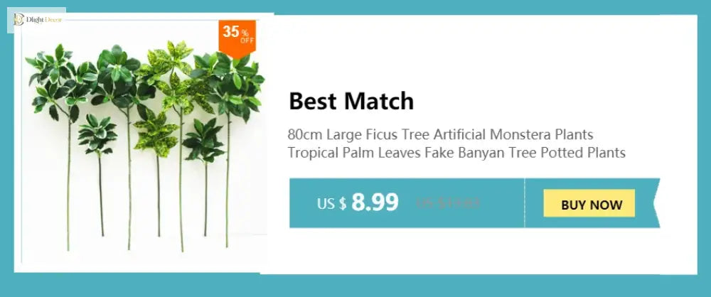Dlight Decor 43cm Desert Cactus Plant with Foam Thorn Ball for Home and Garden Decor