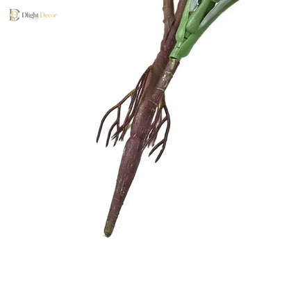 Dlight Decor 43cm Dracaena Air Grass Branch with Bamboo Leaves for Desktop Decor