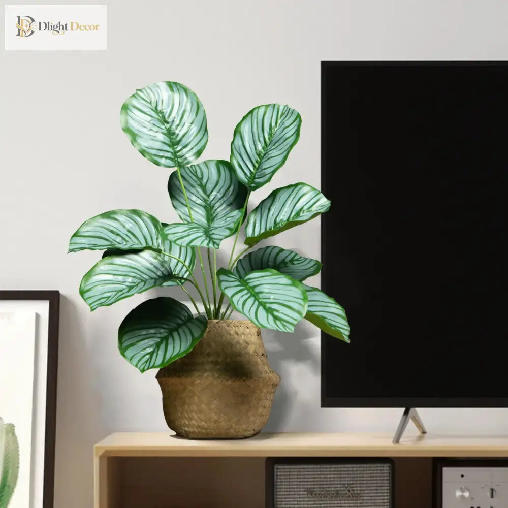 Dlight Decor Monstera Palm Branch for Tropical Home Styling