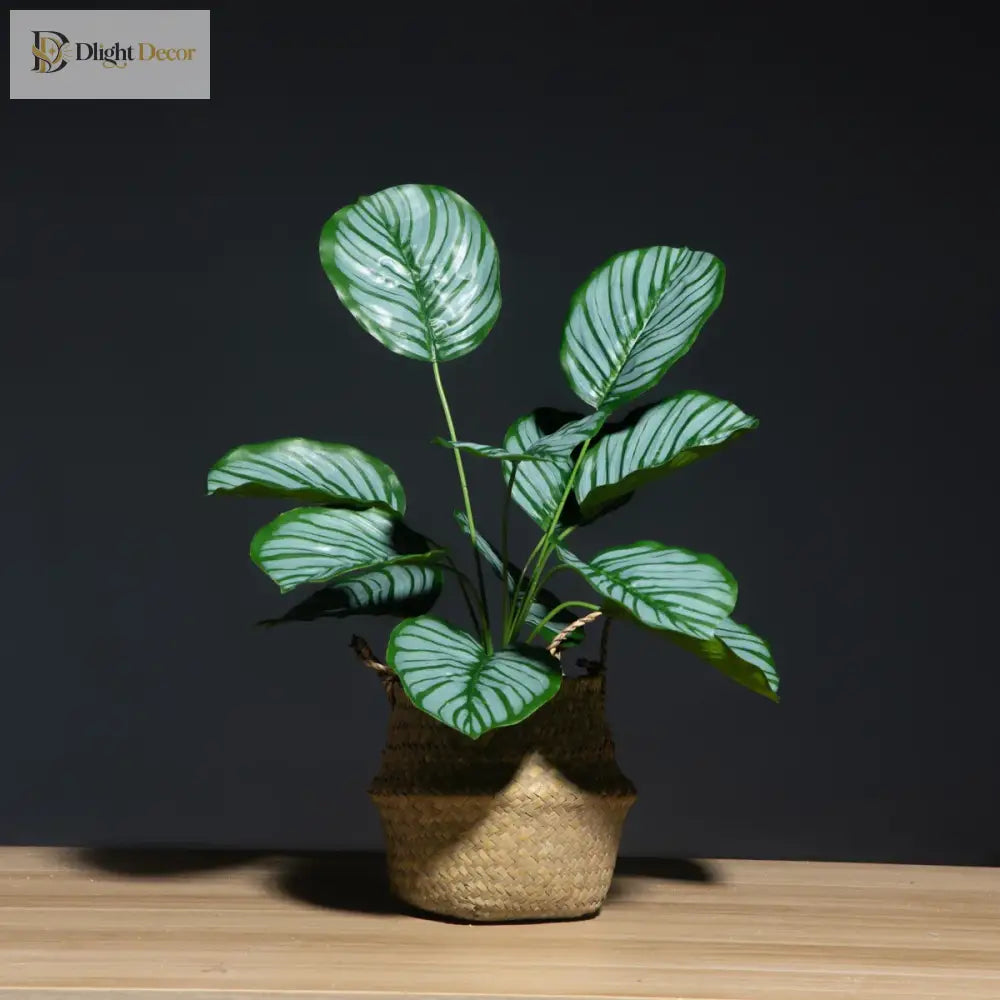 Dlight Decor Monstera Palm Branch for Tropical Home Styling