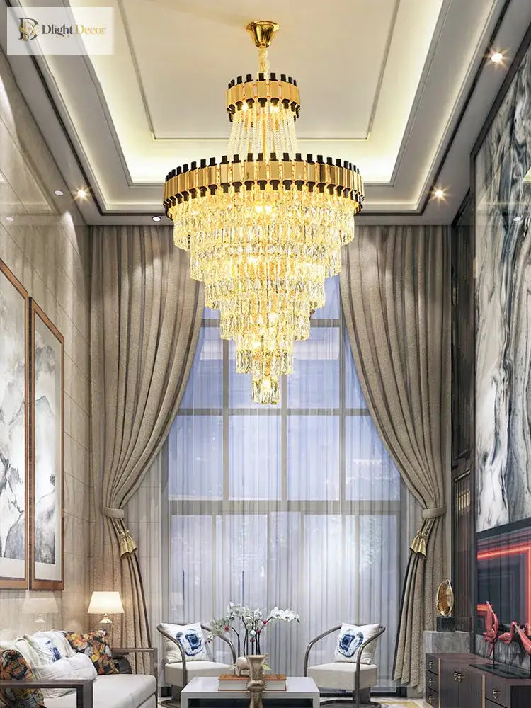 Duplex Modern Chandelier | Living Room &amp; Lounge Lighting