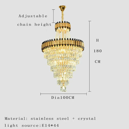 Duplex Modern Chandelier | Living Room &amp; Lounge Lighting