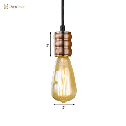 Edison Dimmable Pendant Light | Dining Room Home Lighting