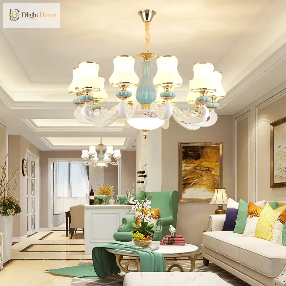 Elegant Chandelier | Living Room &amp; Lounge Lighting