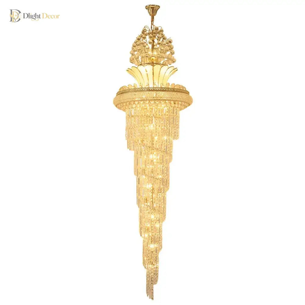 Elegant Crystal Chandelier | Hallway &amp; Entry Home Lighting