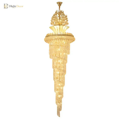 Elegant Crystal Chandelier | Hallway &amp; Entry Home Lighting