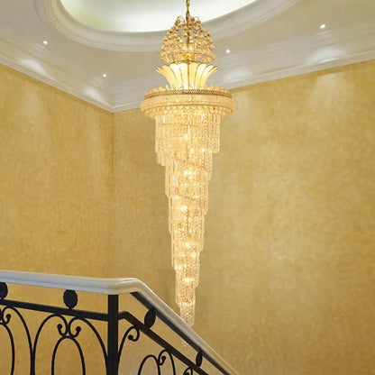Elegant Crystal Chandelier | Hallway &amp; Entry Home Lighting