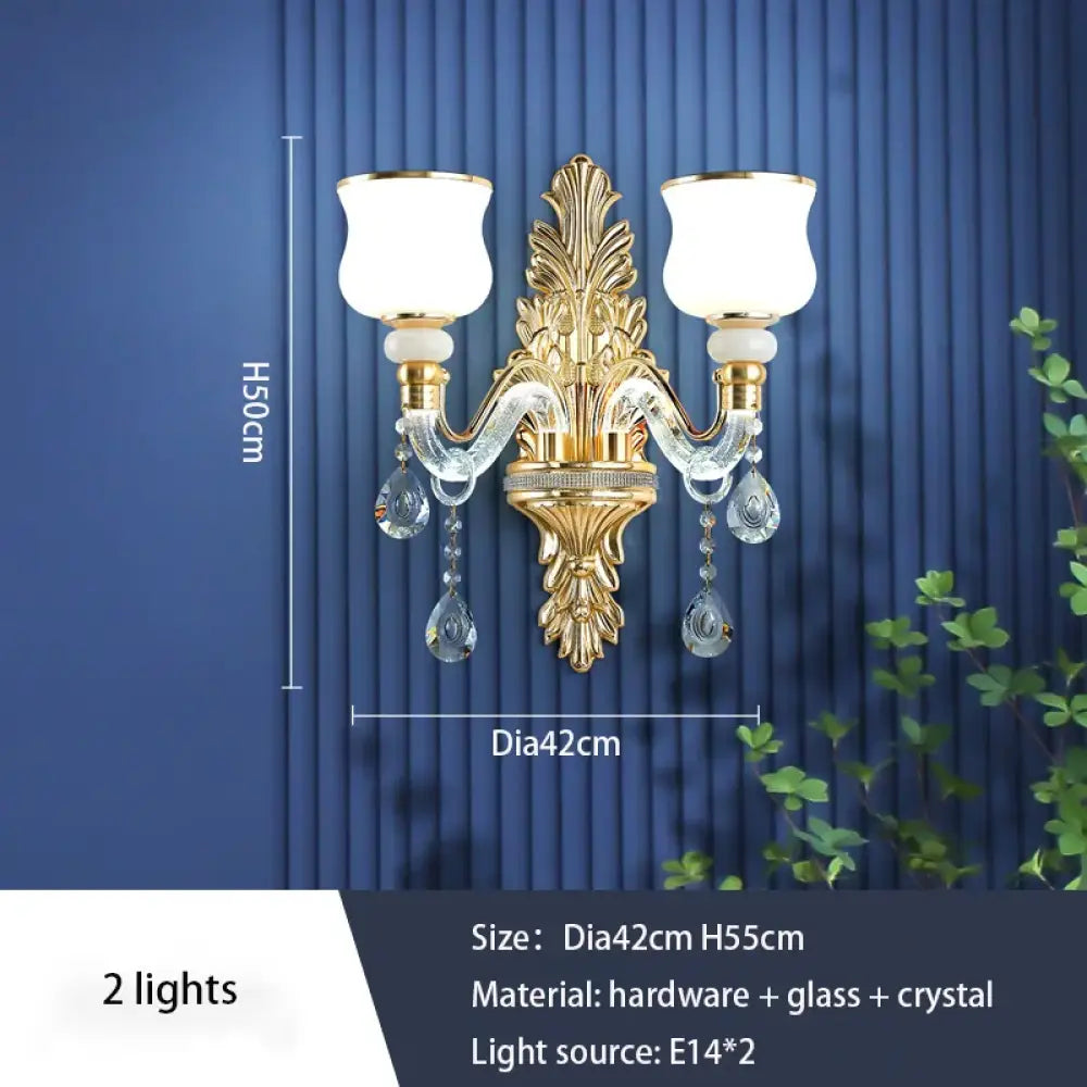 Elegant Crystal European Chandelier | Dining Room Lighting