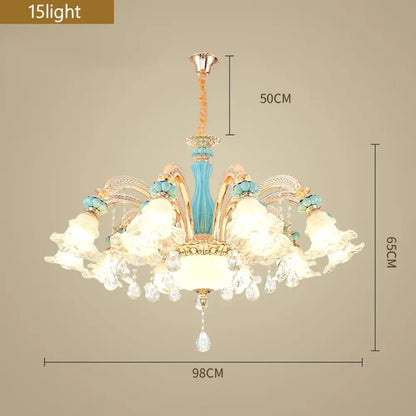 Elegant European Chandelier | Dining Room Lighting
