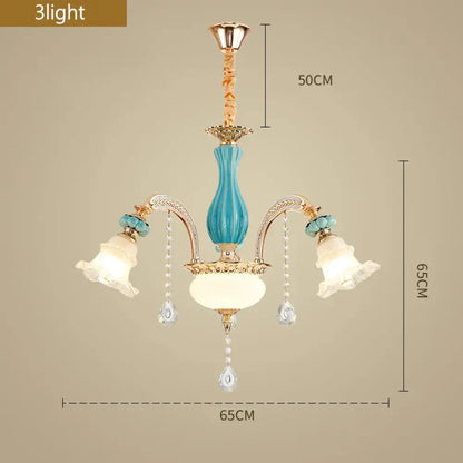 Elegant European Chandelier | Dining Room Lighting