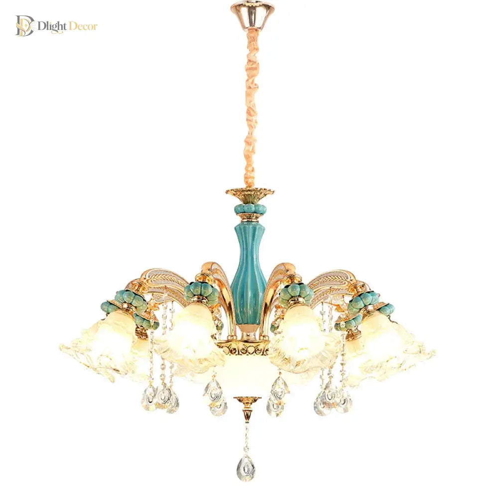 Elegant European Chandelier | Dining Room Lighting