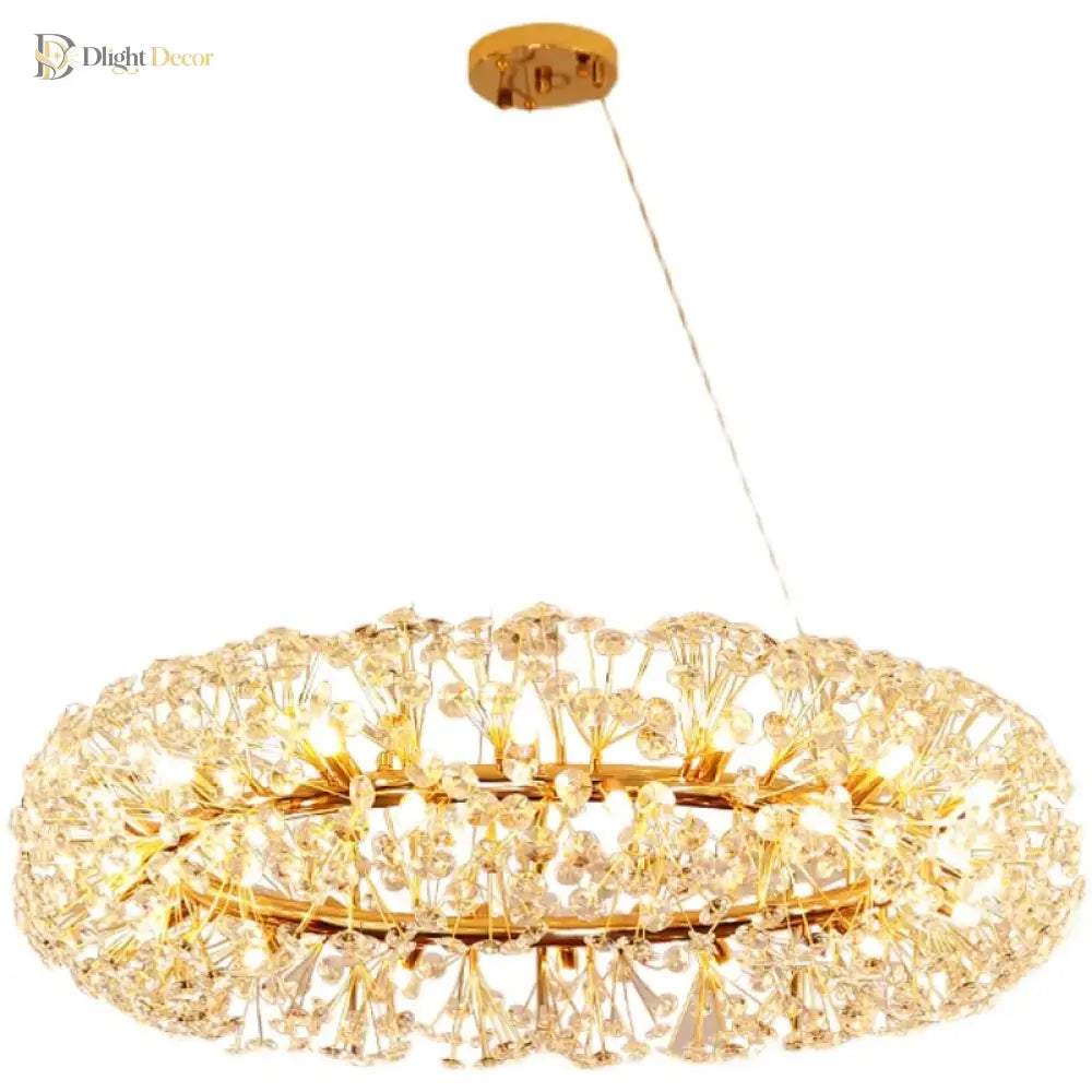 Elegant K9 LED Modern Chandelier | Dining Room Lighting