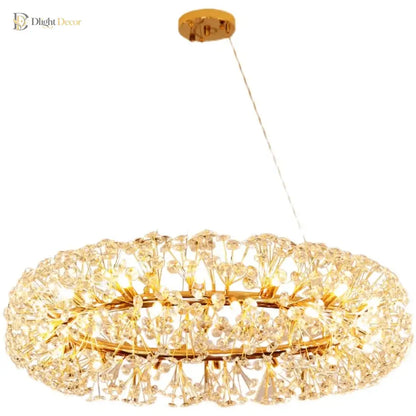 Elegant K9 LED Modern Chandelier | Dining Room Lighting