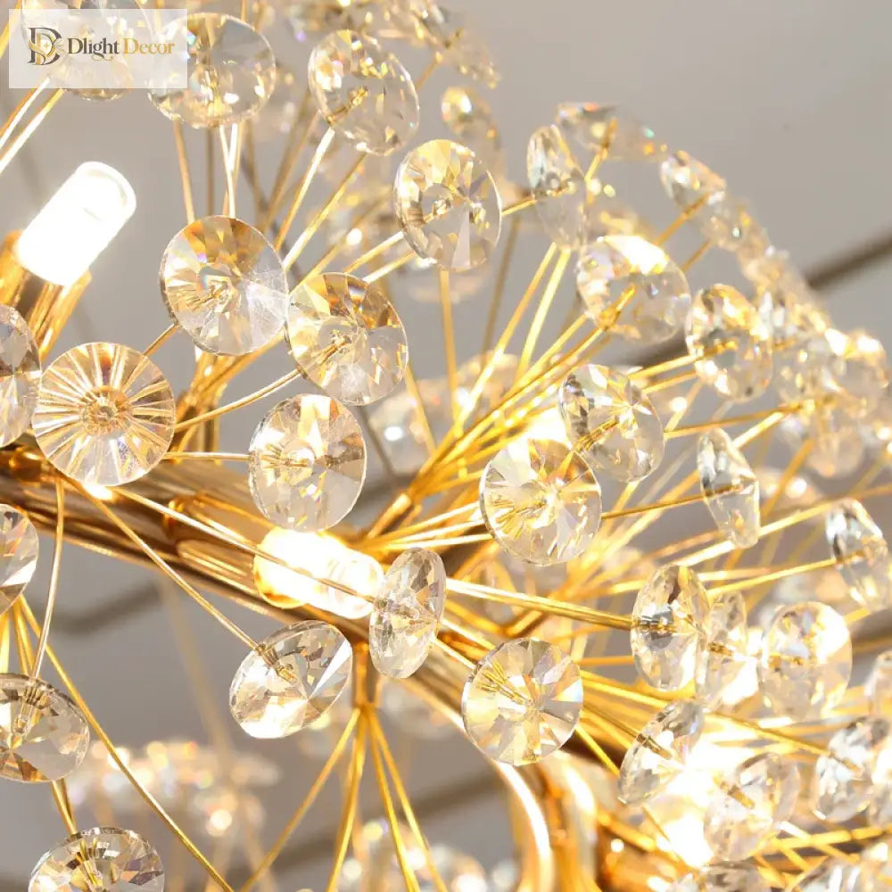 Elegant K9 LED Modern Chandelier | Dining Room Lighting