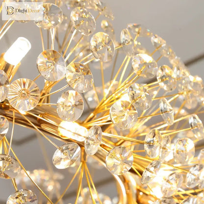 Elegant K9 LED Modern Chandelier | Dining Room Lighting