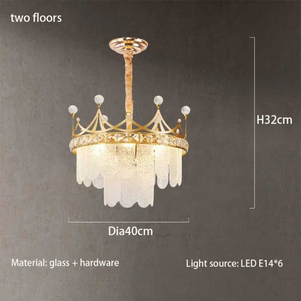 Elegant K9 Minimalist Chandelier | Bedroom Home Lighting