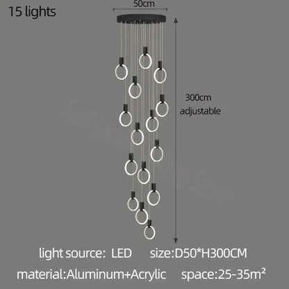 Elegant LED Chandelier | Living Room &amp; Lounge Lighting