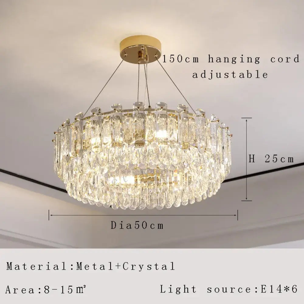 Elegant LED Modern Chandelier | Living Room Home Lighting