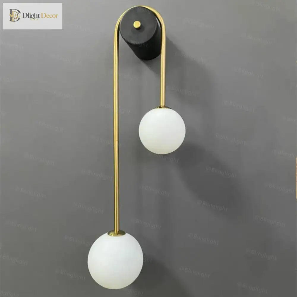 Elegant LED Nordic Modern Wall Sconce | Bedroom Lighting