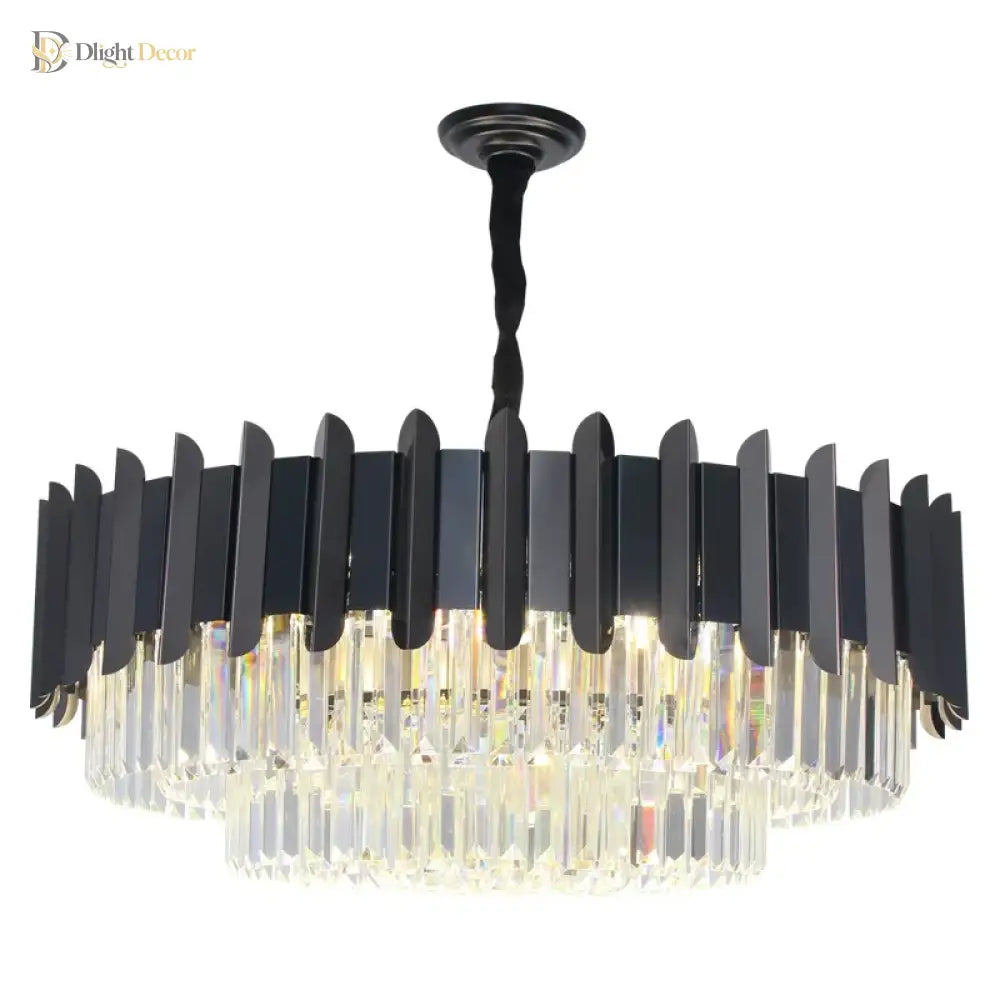 Elegant Modern Crystal Chandelier | Bedroom Home Lighting