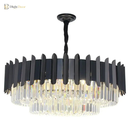 Elegant Modern Crystal Chandelier | Bedroom Home Lighting