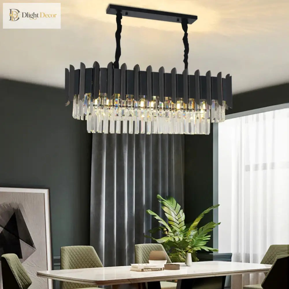 Elegant Modern Crystal Chandelier | Bedroom Home Lighting
