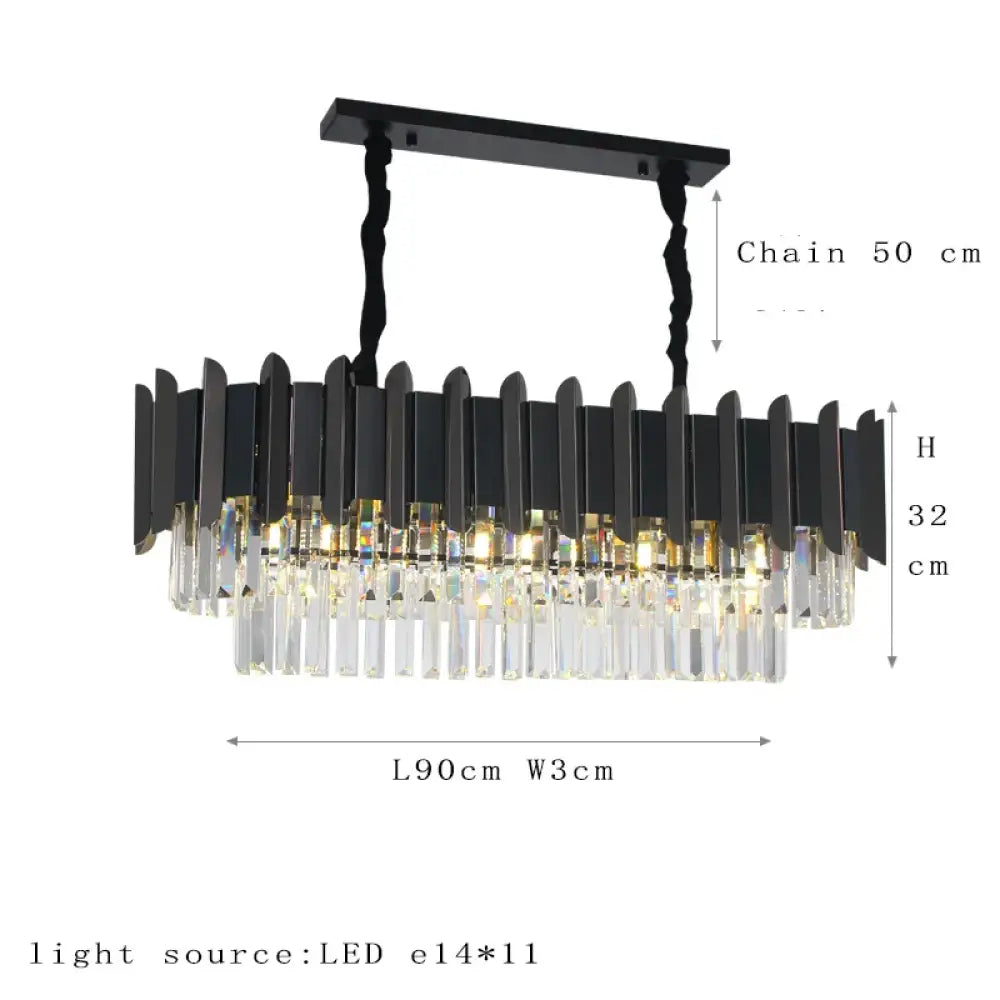 Elegant Modern Crystal Chandelier | Bedroom Home Lighting