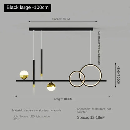 Elegant Nordic Pendant Light | Dining Room Home Lighting