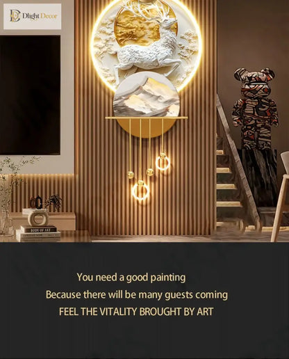 Elk LED Wall Art Light | Modern Interior Home Lighting